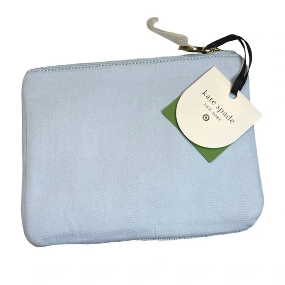 Kate Spade at Target “Life of the Party” Beaded Clutch - Light Blue and Green - Picture 2 of 4